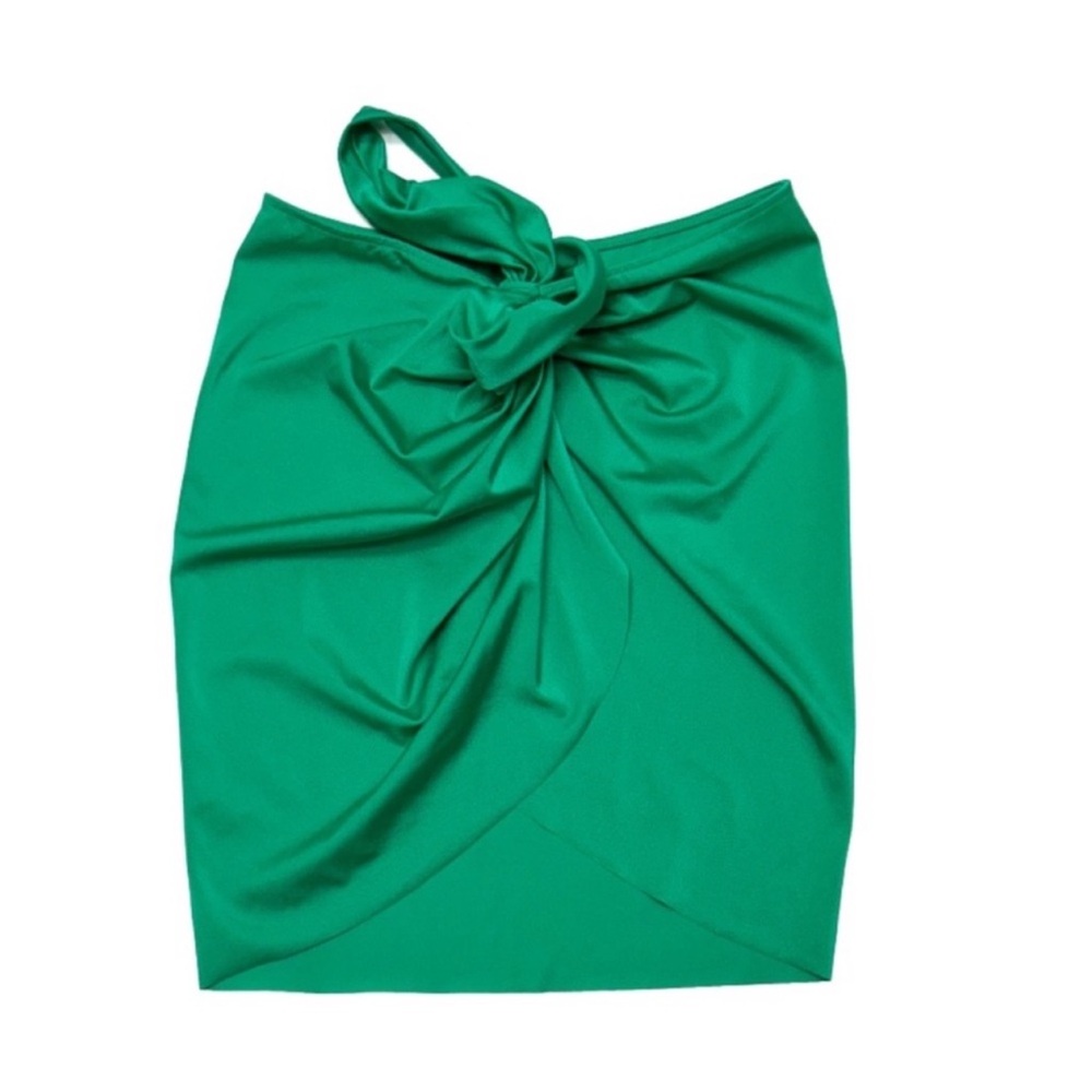 NWT BAOBAB Swim Cover Up Skirt Maple Pareo Green  Japeri Size M Medium NEW